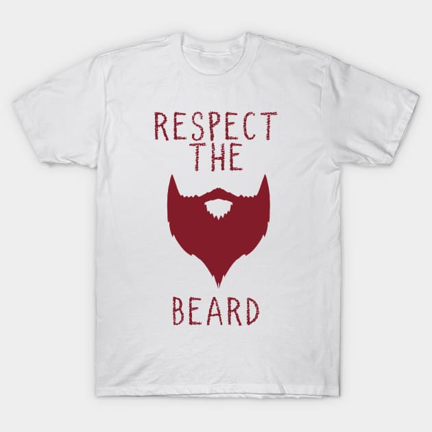 Respect The Red Beard T-Shirt by dankdesigns